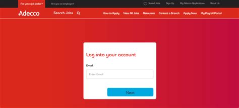 my adecco account  Daily Pay Log into your account